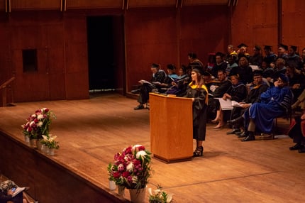 Mailen Nuñez Graduation Speech Touro Graduate School of Technology